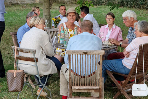 Historische Ausgrabungen auf Kloster Posa