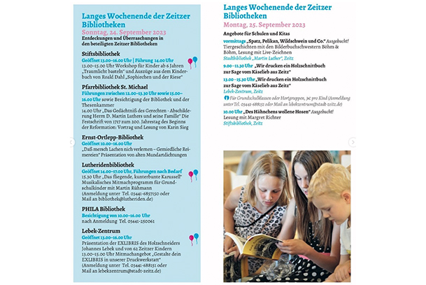 Die Zeitzer Bibliotheksinitiative